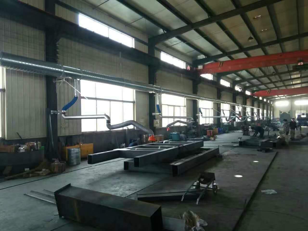 電焊車(chē)間集中除塵(圖1)